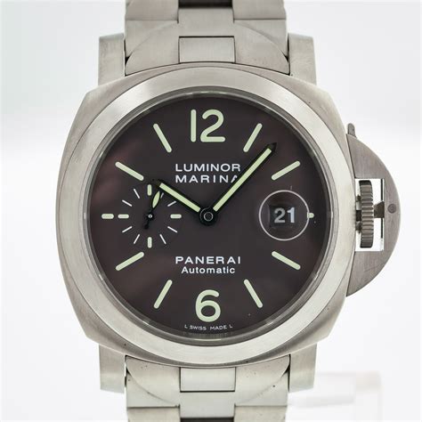 panerai luminor marina titanium 300m|panerai luminor marina for sale.